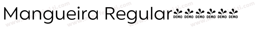 Mangueira Regular字体转换